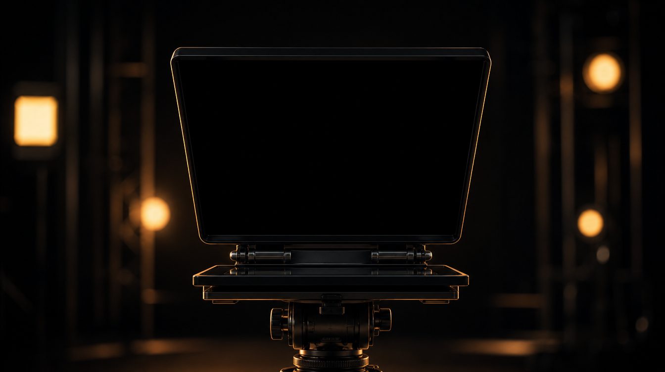 Teleprompter Pro Studio – Teleprompter im Studio